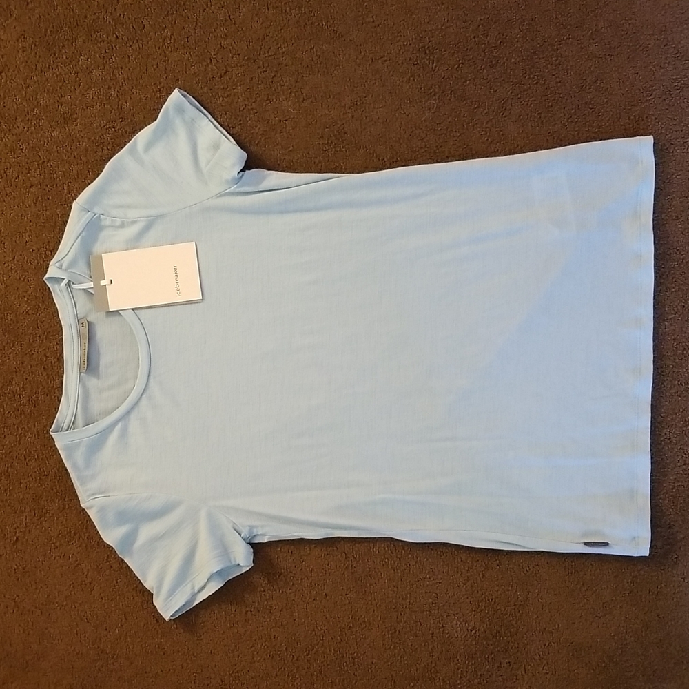 NWT Women's Icebreaker Spector SS Crewe Haze